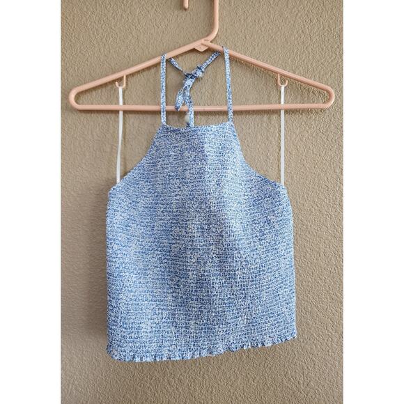 J. Crew Smocked Organic Halter Top in Liberty Fabric - Picture 3 of 6
